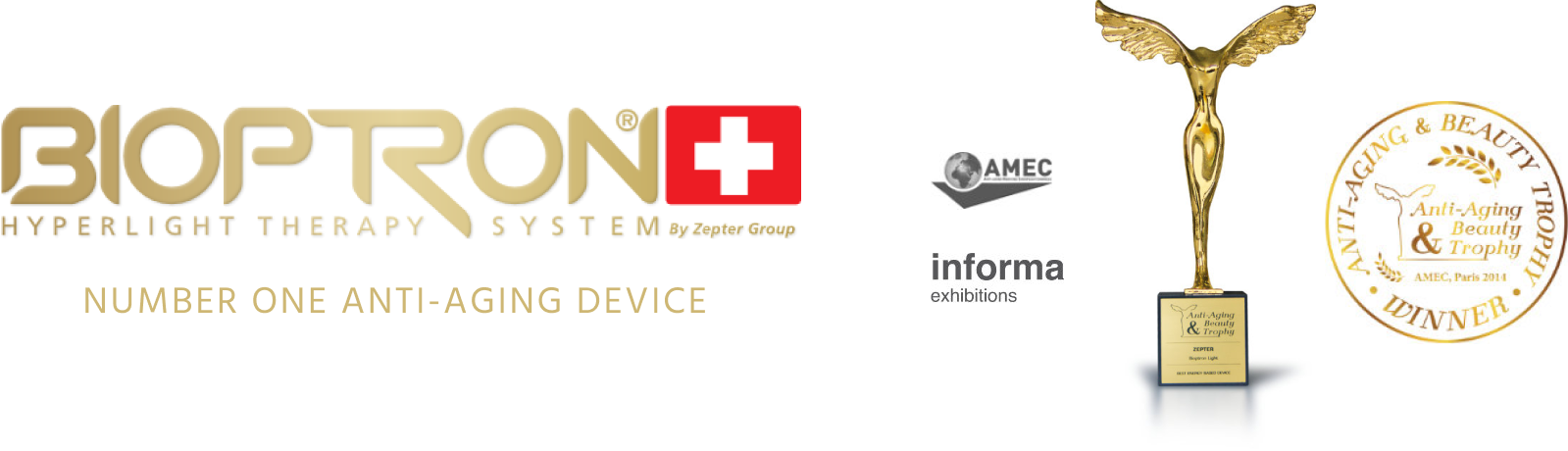 Bioptron light therapy device for healthy ageing and skin support