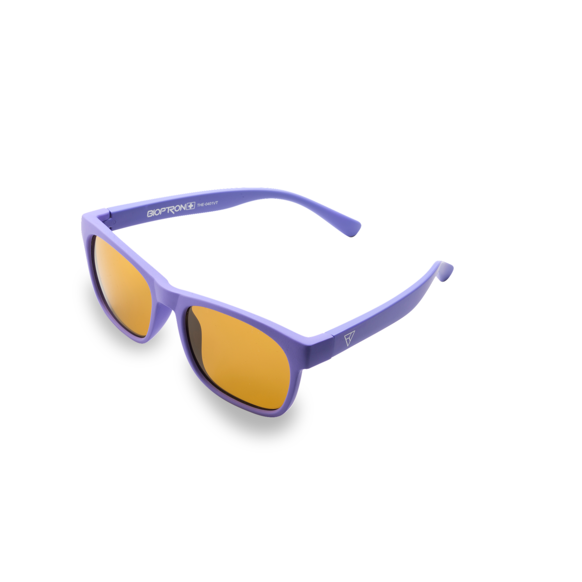 Kids Violet Hyperlight Eyewear for children, angled view